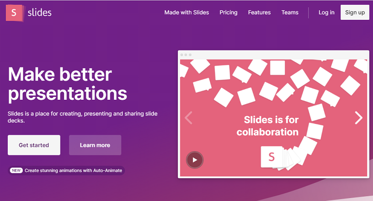 Best Online Presentation Maker - Slides