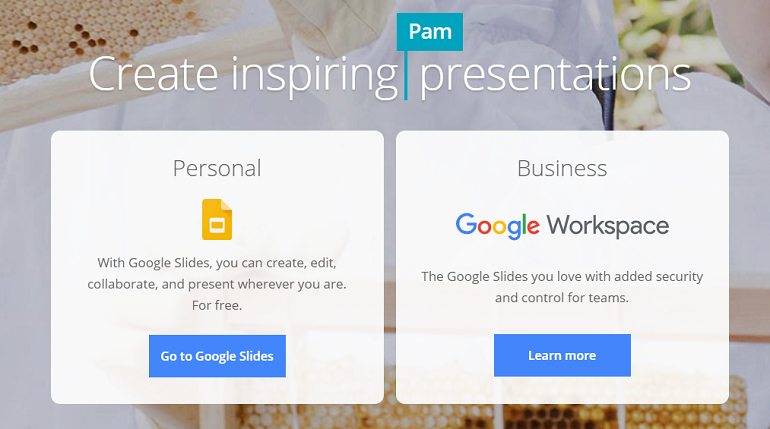 Free Online Presentaion Maker - Google Slides