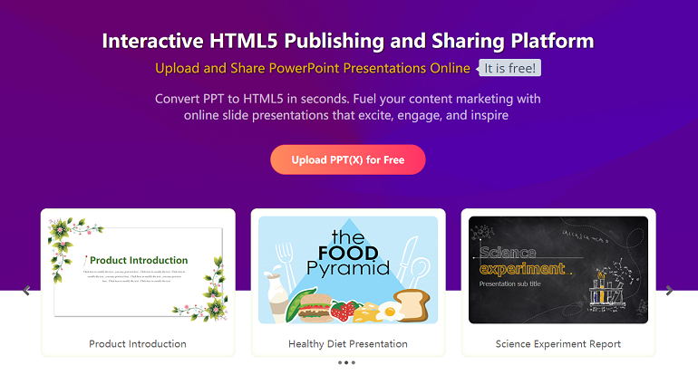 Online Presentation Tool - SlideHTML5